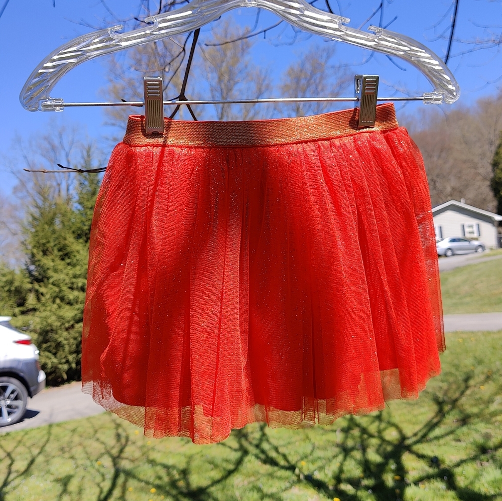 DC SUPER HERO GIRLS Layered Sparkly Dance Party Coulotte Skirt